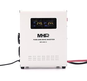 Napov mni MHPower WPU-500-12 zlon zdroj, UPS, 500W, ist sinus, 12V