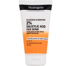 Peeling Neutrogena Blackhead Eliminating 2% Salicylic Acid Face Scrub, 150 ml