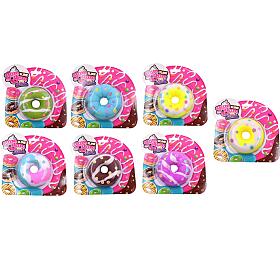 Teddies Sliz - hmota donut/kobliha 7cm mix barev na kart