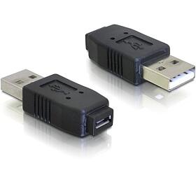 Delock redukce micro USB A+B samice na USB A samec (65029)