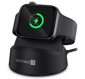 CONNECT IT WatchCharger bezdrtov nabjeka kompatibiln s Apple, ERN (CWC-8010-BK)