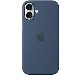 Apple iPhone 16 Plus Silicone Case with MS - Denim (MYYA3ZM/A)