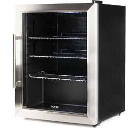 Barov lednice se sklennmi dvemi - 60 l - DOMO DO91609BK