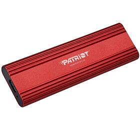 PATRIOT TRANSPORTER Lite 4TB Portable SSD / USB 3.2 Gen2 / USB-C / extern / hlinkov tlo / erven (PTPL4TBPEC)