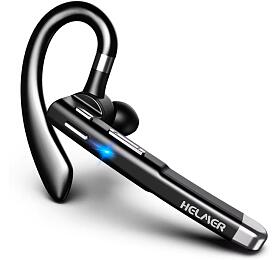 HELMER Hands free sada HF 520/ Bluetooth 5.1/ USB-C/ dosah 10m/ výdrž 10h/ dobíjení 1,5h/ černá (hlmhf520)