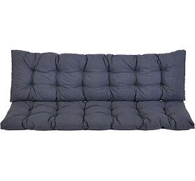 Poduka na lavici Rojaplast PREMIUM 160 x 45 cm, tmav ed