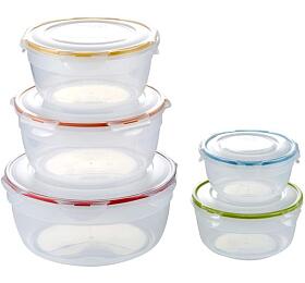 Lock&lock SADA DZ NA POTRAVINY LOCK 5KS KULAT