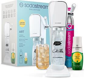 SET Vrobnk sody SodaStream ART White Ginger Ale Mpack