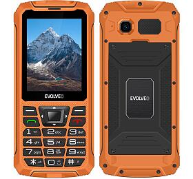 EVOLVEO StrongPhone Z6, vodotsn odoln Dual SIM telefon, oranov (SGP-Z6-OR)