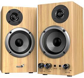 GENIUS repro SP-HF520BT Pine Wood/ 2.0/ Bluetooth 5.3/ 20W/ Devn/ barva borovice (31730054403)