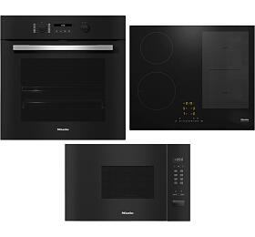 SET Trouba Miele H 2766-1 BP 125 Edition + Indukn deska Miele KM 7466 FL 125 Edition + Mikrovlnn trouba Miele M 2230 SC
