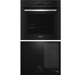 SET Konvektomat Miele DGC 7151 + Indukn deska Miele KM 7466 FL 125 Edition