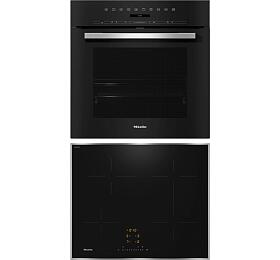 SET Konvektomat Miele DGC 7151 + Indukn deska Miele KM 7363 FR