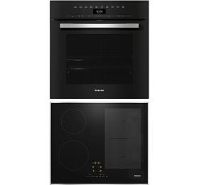 SET Konvektomat Miele DGC 7351 + Indukn deska Miele KM 7466 FR 125 Edition