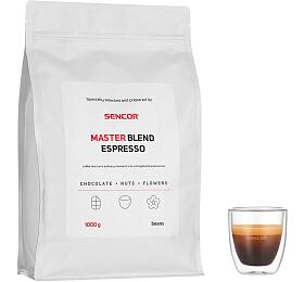 Zrnkov kva Sencor Master Blend Espresso 1kg