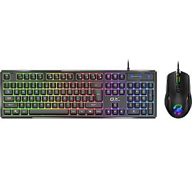 GENIUS GX GAMING Scorpion KM-GX6/ drtov set klvesnice s my/ RGB podsvcen/ Copilot/ USB/ ern/ CZ+SK layout (31330010403)
