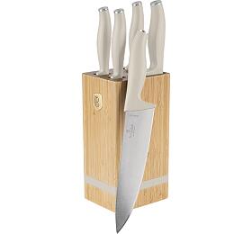 BERLINGERHAUS Sada no se stojanem BAMBOO 6 ks Sahara Collection BH-2973