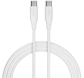 Kabel Allity AUC-02 USB-C/USB-C 2m 100W bílý