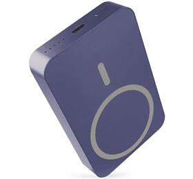 Emos powerbanka EMOS WI 1046, 10 000 mAh, 20 W+Wireless, modr (B0551BL)