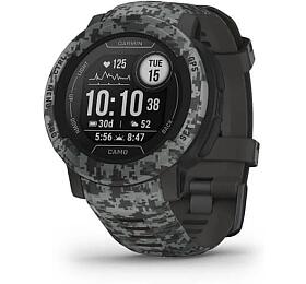 Garmin GPS sportovn hodinky Instinct2  Camo Edition, Graphite Camo, EU (010-02626-03)