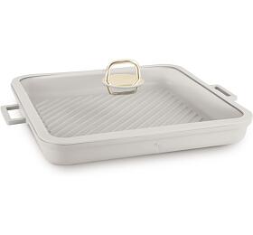 BERLINGERHAUS Pnev grilovac s titanovm povrchem a poklic 34 cm Sahara Collection BH-7790