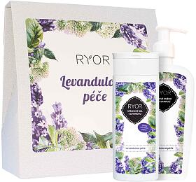 RYOR Lavender drkov sada sprchov gel 200 ml + tlov mlko 300 ml