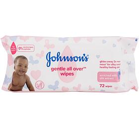 istic ubrousky Johnsons Baby Gentle All Over Wipes, 72 ml