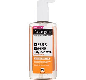 istic gel Neutrogena Clear &amp; Defend Daily Face Wash, 200 ml