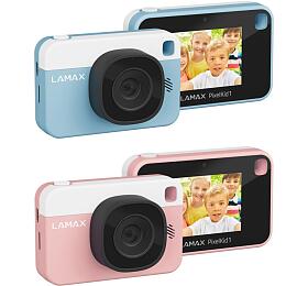 SET LAMAX PixelKid1 Blue + LAMAX PixelKid1 Pink