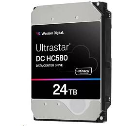 Western Digital Ultrastar HDD 24TB (WUH722424ALE6L4) DC HC580 3.5in 26.1MM 512MB 7200RPM SATA 512E SE (0F62796)