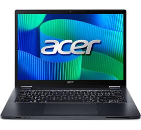 Acer TravelMate P4 Spin 14 / TMP414RN-54-TCO-56VJ / U5-125U / 14&quot; / WUXGA / T / 16GB / 512GB SSD / 4C-iGPU / W11P / Blue (NX.B7WEC.001)