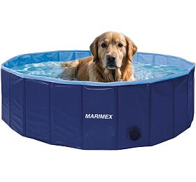 Skldac bazn pro psy Marimex 80 cm, modr (10210057)