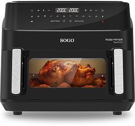 Chytr, multifunkn a dvojit horkovzdun fritza SOGO SS-10895