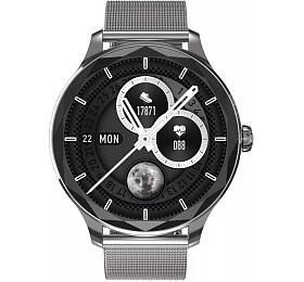 Smart hodinky GARETT Smartwatch Viva Silver steel