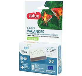 Blok krmn HOLIDAY pro akv.ryby 2x40g Zolux