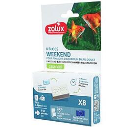 Blok krmn WEEKEND pro akv.ryby 8x7,5g Zolux