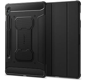 Pouzdro pro tablet Spigen Rugged Armor Pro Tab S9 FE BK