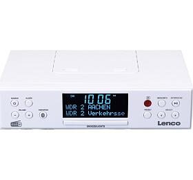 Rádio Lenco KCR 190 White