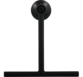 Spirella sprchov strka s psavkou TIM, ern, plast, 22 cm