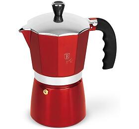 BERLINGERHAUS Konvice na espresso 9 lk Burgundy Metallic Line BH-8583