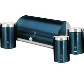 BERLINGERHAUS Chlebnk a sada dz 4 ks Aquamarine Metallic Line BH-6734