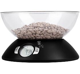 Vha kuchysk digitln BerlingerHaus BH-9618 s miskou Matte Black Collection