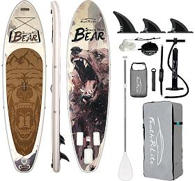 Paddleboard 350x90x15 cm s psluenstvm blohnd