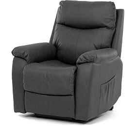 Keslo polohovac, eletrick, 3 motory, ed ltka v dekoru brouen ke. Autronic (TV-5874 GREY)