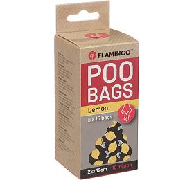 Flamingo Basic Scent Sky s citrnovou vn na exkrementy 8x15ks