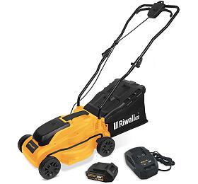 Akumultorov travn sekaka Riwall PRO RALM 3320i set, + 1x 4Ah baterie + 1x nabjeka 20 V
