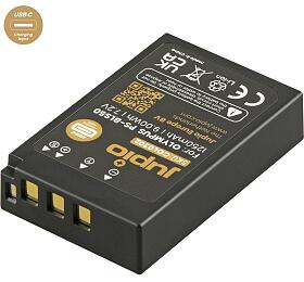 Baterie Jupio BLS-5 / BLS-50 *ULTRA C* 1250mAh s USB-C vstupem pro nabjen pro OM System/Olympus