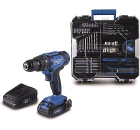 Set vrtacho roubovku Scheppach C-DTB74/1-X aku 20 V IXES s psluenstvm 74 ks