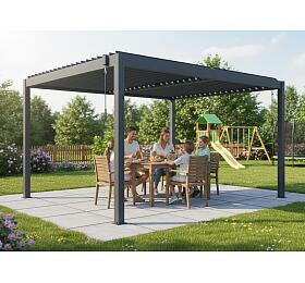 Bioklimatická pergola LANITPLAST BASIC 4x3 m LG4293