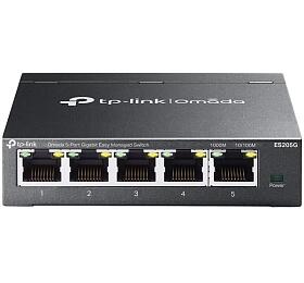 TP-Link OMADA switch ES205G (5xGbE,fanless)
